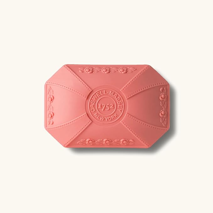 Caswell-Massey Honeysuckle Natural Bar Soap for Women, Moisturizing Body Soap Bar for All Skin Types, Made with Essential Oils & Plant-Based Formula for Soft Skin, 3.5 oz