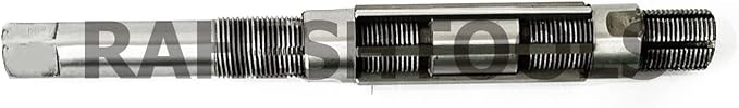Adjustable Hand Reamer Tool HV to H14 Sizes - 1/4" to 1-1/2” Reaming Tool for Precise Hole Finishing with 6 Carbon Steel Blades - Hand Tools Reamers for Metal & Wood - 6.35mm - 38.10mm