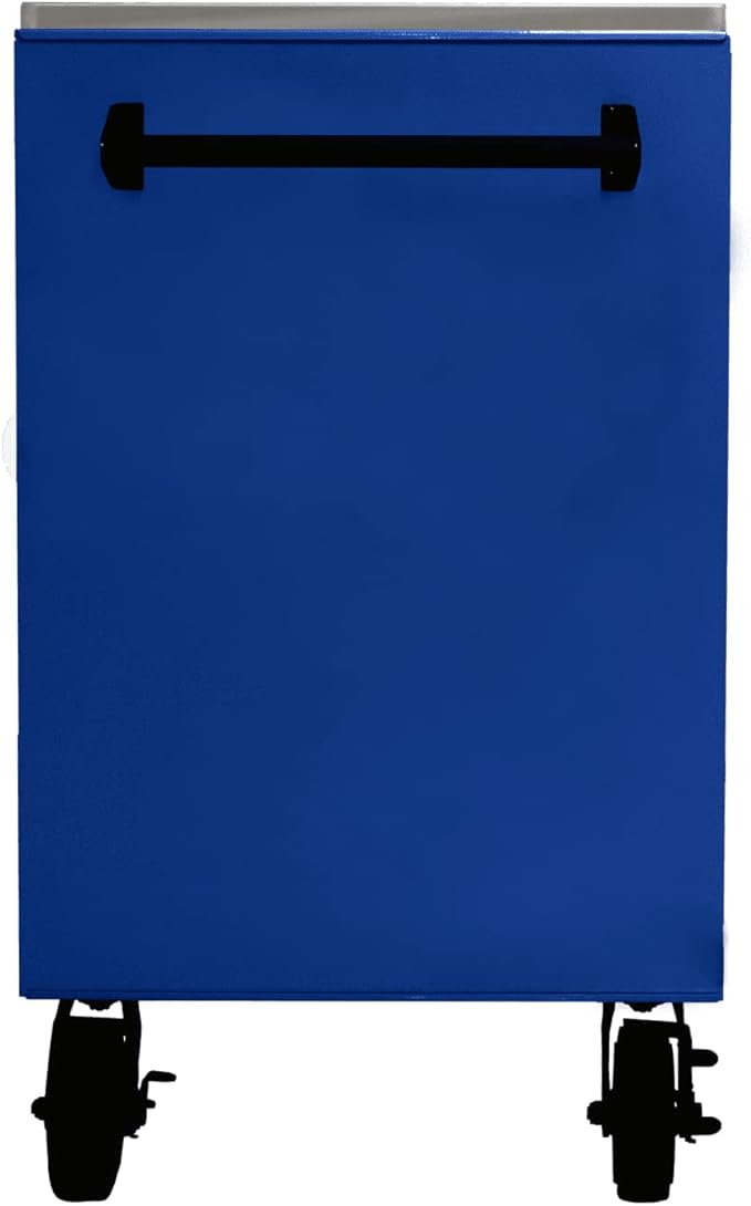 Homak 72” Roller Cabinet w/Stainless Steel Top RS Pro Workstation (Rally Sport Blue)