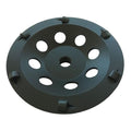 7" PCD Grinding Wheel for Epoxy, Glue, Mastic and Paint, 6 PCD Segments, 5/8"-11 Threaded Arbor