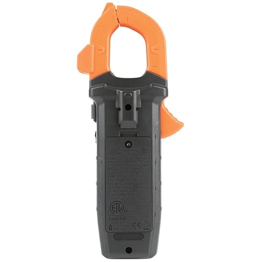 Klein Tools CL390 AC/DC Digital Clamp Meter, Auto-Ranging, 400 Amp, NCVT Tester, Hi-Viz LCD Display, TRMS, Continuity Resistance, Temperature and More