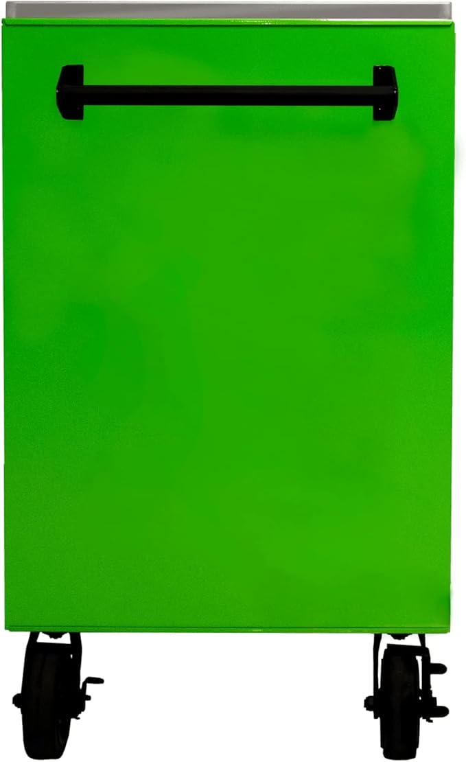 Homak 72” Roller Cabinet w/Stainless Steel Top RS Pro Workstation (Monster Green)