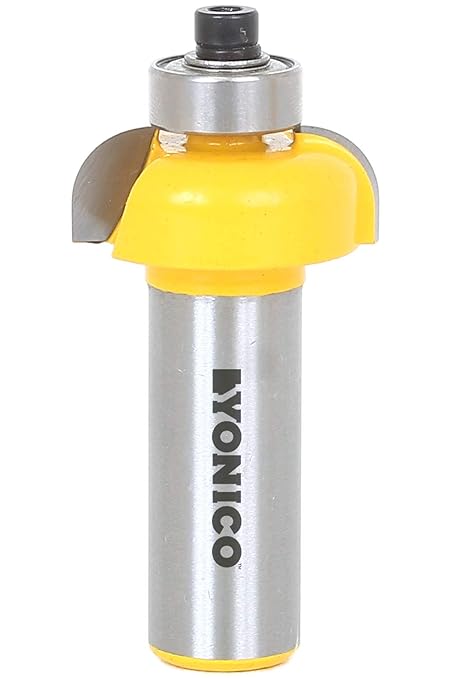 YONICO Cove Router Bits Edge Forming 1/4-Inch Radius 1/2-Inch Shank 13152