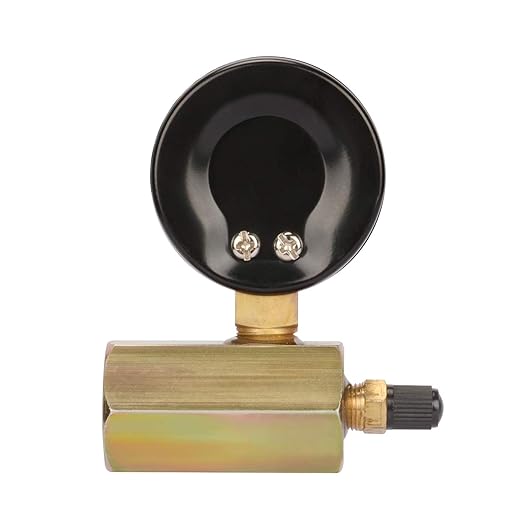 MEASUREMAN 2" Steel Gas Pressure Test Gauge Assembly, 3/4" FNPT Connection, 0-60Psi/kpa, +/-3-2-3% Accuracy