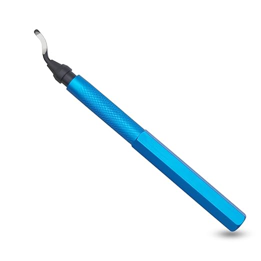 Swivel Head Deburring Tool 6-1/2“/ Metal Handle Chamfer Tool/Removing Burr from Aluminum, Copper, Brass and Plastic Pipes …