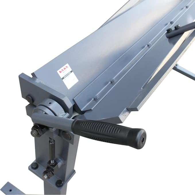 KAKA INDUSTRIAL Sheet Metal Brake, 72-Inch Precision Metal Brake Bender, 22-Gauge Mild Steel Capacity Metal Break, 0-120 Degrees Adjustable Straight Sheet Metal Bender MB-72
