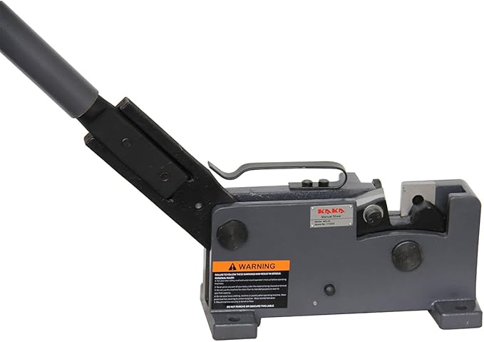 KAKA INDUSTRIAL MS-24 Manual Sheet Metal Shears - Cuts Square Steel, Rebar, Rod, Flat Bar, Round Steel up to 0.95 in / 24mm