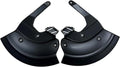 Motorcycle Front Brake Caliper Disc Guard Fairing Protector for BMW M1000RR S1000R S1000RR S1000XR 2020 2021 2022 2023 2024 Carbon Fiber Aero Disc Fender Accessories (Matte Black)