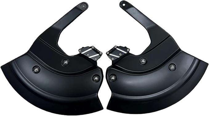 Motorcycle Front Brake Caliper Disc Guard Fairing Protector for BMW M1000RR S1000R S1000RR S1000XR 2020 2021 2022 2023 2024 Carbon Fiber Aero Disc Fender Accessories (Matte Black)