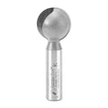 Amana Tool - 45968 Carbide Tipped Ball End 1/2 Radius x 15/16 Dia x 1/2 Shank
