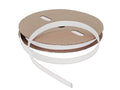 Kable Kontrol Heat Shrink Tubing - 1” Inch - 100' Ft Long, White Polyolefin - 2:1 Industrial Shrink Tube & Cable Sleeve for Electrical Wire Insulation - Rated for 600 V