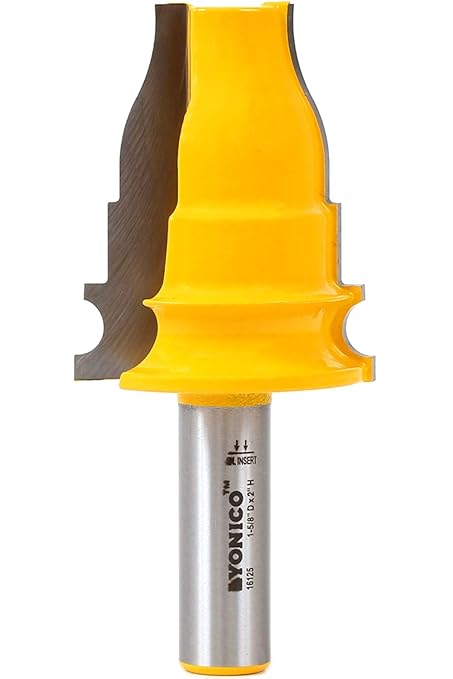 YONICO 16125 2-Inch Door & Window Casing Router Bit 1/2-Inch Shank