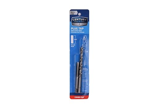 Century Drill & Tool 97512, 8.0X1.00 TAP & I Drill CD