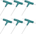 Antrader T-Handle Hex Key Wrench, 3-Way Allen Key Wrench Set Metric with Plastic Handle for Home Repair (2.5mm/2.5mm/2mm)