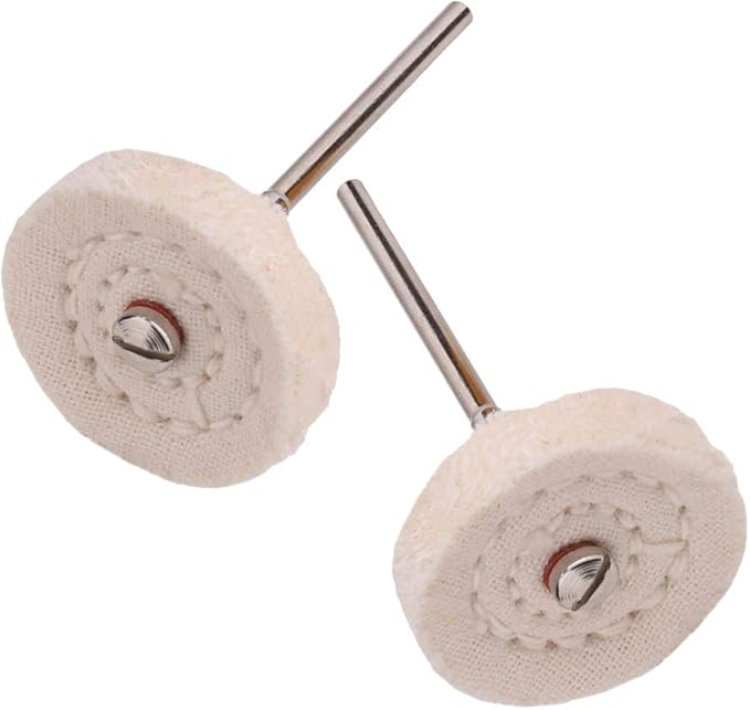 Mini Buffing/Polishing Wheel Muslin Buffs for Dremel Rotary Tool
