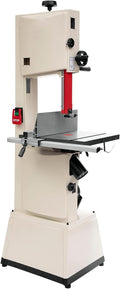14-Inch Woodworking Bandsaw with 1-3/4 HP Motor Dual Voltage, 115/230V Heavy-Duty Worktable & Precision Fence, 13" Resaw Capacity, Dust Ports for Precision Wood Cutting (Standard Version)