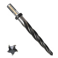 3/8" Reamer Drill Bit for Metal, M2 HSS Taper Reamer for Steel, Alloy, Wood, Plastic to Align, Enlarge Holes – 5-Spiral Flutes,3/8" Non-Slip Shank, 10mm Car Reamer, Bridge Construction Reamer