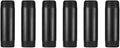 GeilSpace 1" × 4" Pre-Cut Black Metal Pipe, Industrial Steel Fits Standard One Inch Black Threaded Pipes and Fittings - Vintage DIY Industrial Shelving (1" × 4")