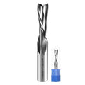 KEENTECH 1/2" Shank Downcut 2 Flute Flat Tip Sprial Router Bit for CNC Router Machine, 1/2" Cutting Diameter, 1-5/8" Cutting Depth, for Wood Cutting, Custom Furniture, Slot Mortise, Engraving