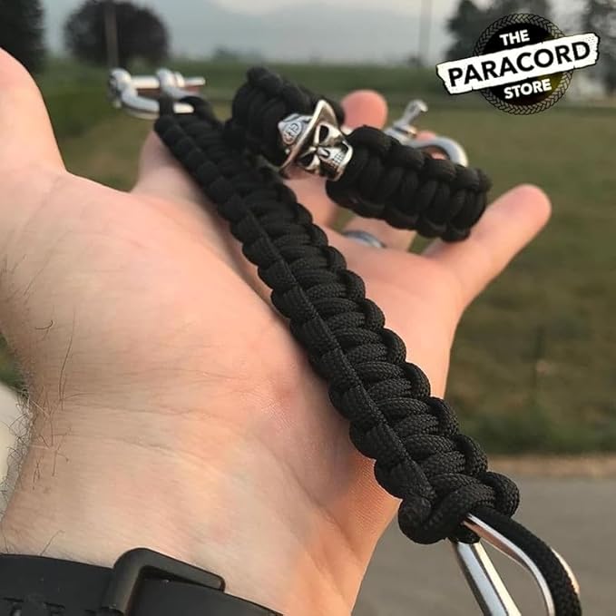 The Paracord Store | Type III 550 Paracord - 50 FT Hank, Rose Pink | Heavy Duty 7 Strand Tactical Paracord - USA Made Nylon Outdoor Parachute Cord for Camping, Fishing & More - Survival Cord