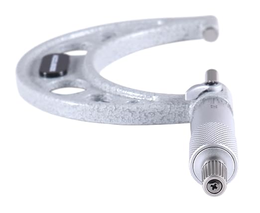 Accusize Industrial Tools 2-3" x 0.0001" Ultra-Precision Outside Micrometer, EG00-0003