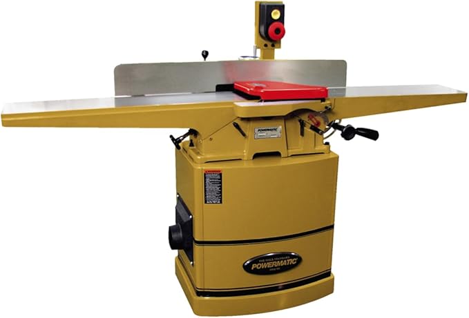 Powermatic 8-Inch Jointer, Helical Cutterhead, 2 HP, 230V 1Ph (Model 60HH)