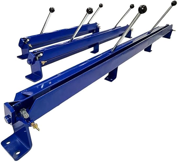Pro 72" Sheet Metal Brake Bender 20 Gauge Galvanized Steel HVAC Roofing 14-Ga Aluminum