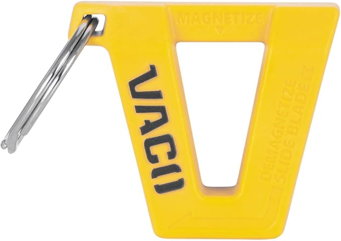 VACO VAC7122 12-Piece Screwdriver Set with Magnetizer, Phillips and Slotted Drivers, Laser-Etched Precision Blades and Comfort Handles