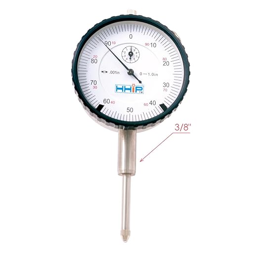 HHIP 4400-0018 0.03" Dial Test and 1" Dial Indicators with Uni Magnetic Base