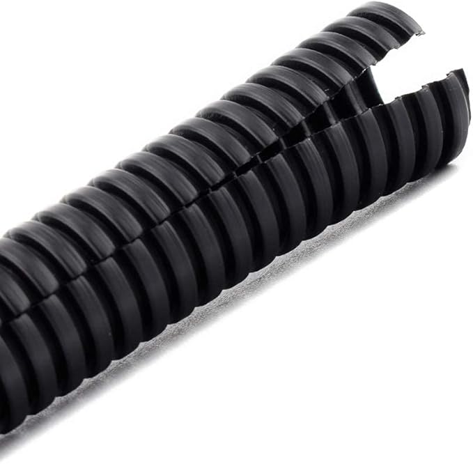 ZhiYo 20FT 1” Wire Loom Split Tubing Auto Wire Conduit Flexible Cover