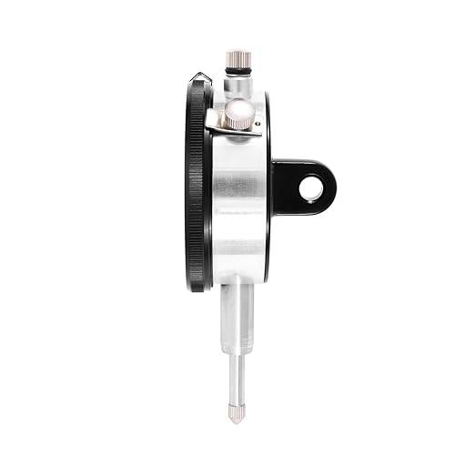 Dasqua Dial Indicator 0-0.5" Range, Lug Back, Graduation 0.0005", High Accuracy Dial Indicator for Machinists, CNC, Lathe, Milling, and Surface Flatness Measurement