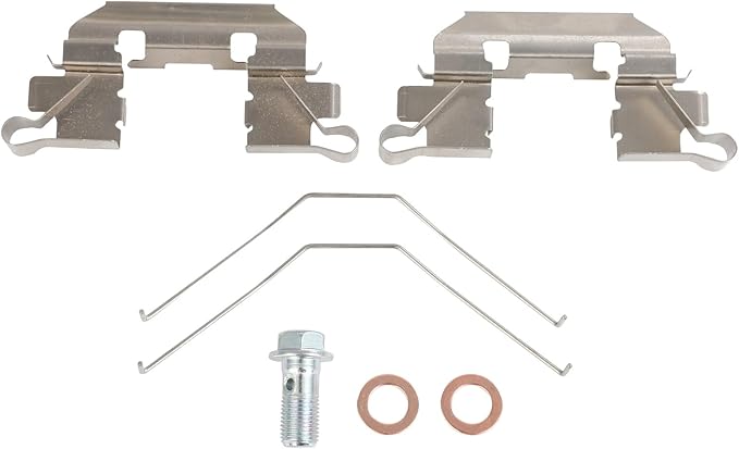 SCITOO 19B6448 19B6449 Front Left & Right Disc Brake Calipers w/Bracket Fit For Honda For Odyssey 2011-2017, Double Pistons