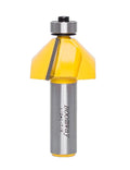 Chamfer Router Bits, Bevel Edge Forming(45°-11/16''length-1/2''Shank)