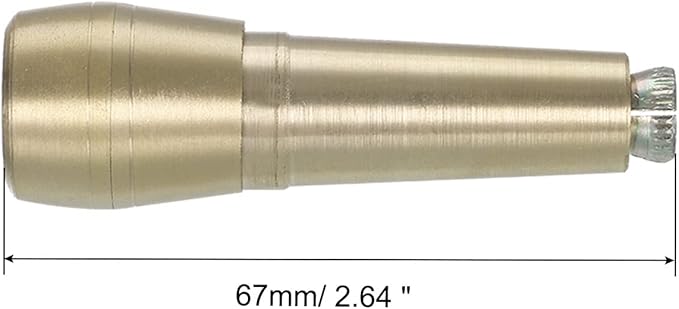 HARFINGTON Canvas Leather Sewing Awl Copper Handle for Shoe Repairing, DIY Handmade