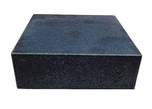 HHIP 4401-1596 6" X 6" X 2" Granite Surface Plate, Grade B, 0 Ledge