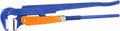 Swedish Pattern Type A pipe Wrench: Size 2" with 67 mm Max Jaw Opening, 15 inch x 90 Degree Angle Corner Pipework, Red Lacquered Finish