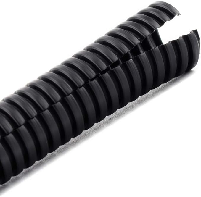 ZhiYo 10FT 1” Wire Loom Split Tubing Auto Wire Conduit Flexible Cover