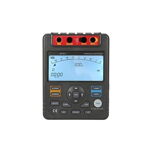 ATO Insulation Tester, Digital Megohmmeter Insulation Resistance Tester 100V/250V/500V/1000V Insulation Resistance Meters