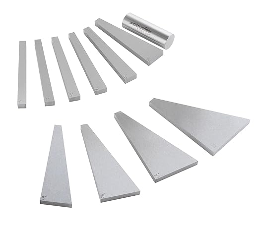 Accusize Industrial Tools 10 Pcs Precision Angle Block Set, 3602-0111