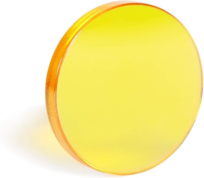 TEN-HIGH 19.05mm CO2 Laser Lens - ZnSe Focal Mirror for Engraving & Cutting Machine, FL76.2mm