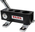 KAKA INDUSTRIAL Pipe and Tube Notcher Manual for 1 in, 1-1/4 in, 1-1/2 in Inside Diameter, 90 Degree High Precision Light Weight RA-5