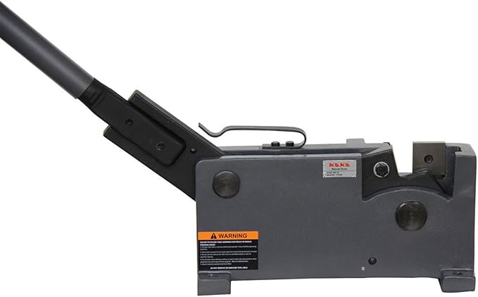 KAKA INDUSTRIAL MS-24 Manual Sheet Metal Shears - Cuts Square Steel, Rebar, Rod, Flat Bar, Round Steel up to 0.95 in / 24mm
