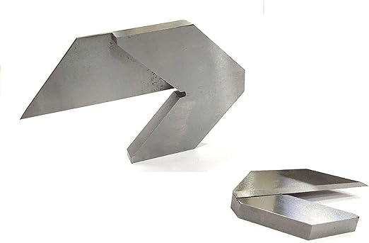 BUYOHLIC Tool Steel Center Centre Square Finder- 1-1/2'' (38 mm) Diameter (Metallic, 1-1/2'' (38 mm) Diameter)