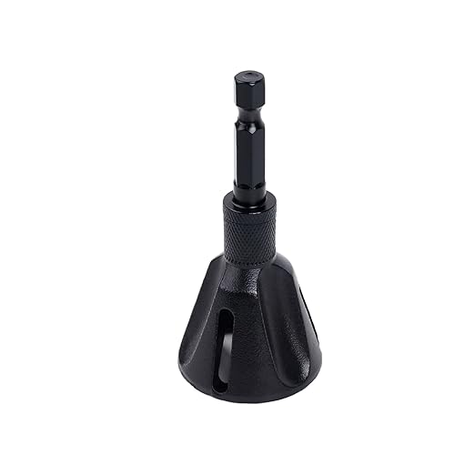 Deburring External Chamfer Tool, Deburring Drill Bit, Quick Release 1/4" Hex Shank Remove Burr Tools for 3/16"-1"(5mm-25mm) TS/DJQ-01