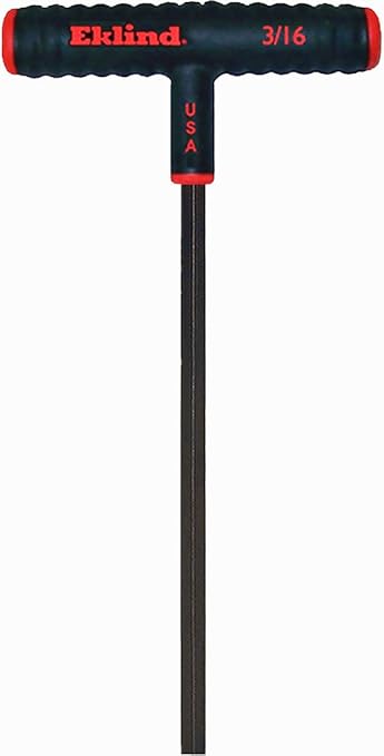 Eklind Tool 61912 3/16 Inch Power-T T-Handle Hex T-Key allen wrench