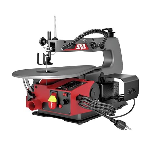 SKIL 1.2 Amp 16 in. Variable Speed Scroll Saw with LED Work Light for Woodworking - SS9503-00