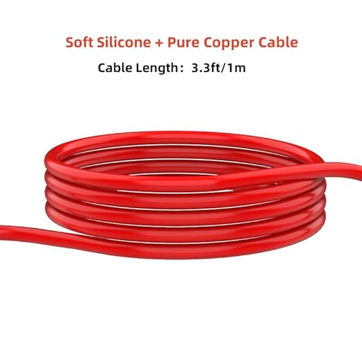 CAT III 18AWG Test Leads with Insulated Alligator Clips, 4mm Banana Plug to Alligator Clips Electrical Test Leads 2000V 20A for Multimeter Electrical Testing Length 41 inch