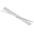 uxcell 5 Pcs Square Steel Key Stock, 1/4" x 1/4" x 12" Cold-Drawn 45# Steel Bars Precision Key Stock for Gearbox Coupling, Silver Tone
