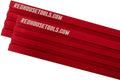 Multi T-Track - 3" Universal T-Track for Woodworking | Anodized Aluminum T Track Fence System | Woodworking Accessories | 36" Fence System (Set of 2) | Red