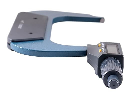 Accusize Industrial Tools 4-5''/100-125 mm by 0.00005''/0.001 mm 2 Keys Electronic Digital Outside Micrometer, Metric/Imperial, Md71-0005